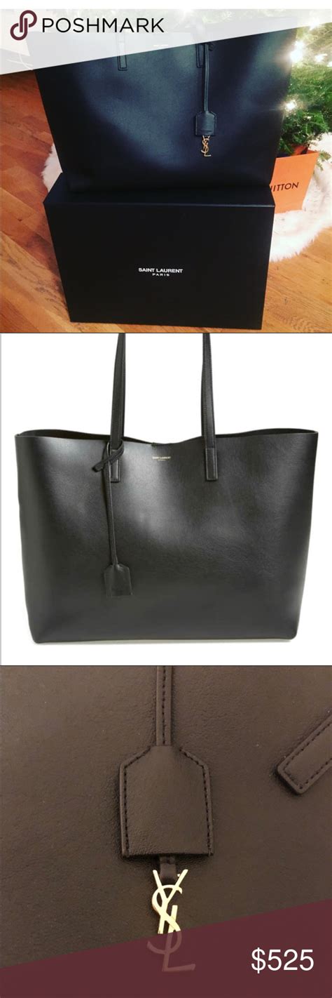 ysl shopper tote black for macbook 13 air|Celine Cabas Phantom vs YSL Shopper Tote .